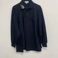 burberrys golf ポロシャツ　黒　M タ31