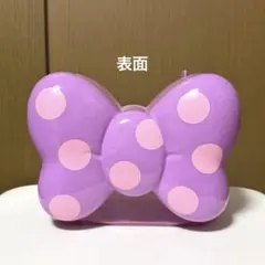 東京ディズニーリゾート　ポップコーンバケット　リボン　デイジー　ミニー　紫