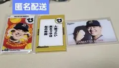 オリックスバファローズ　東松快征　コロチャレ　C賞　アクリルカードセット