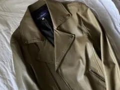 urban research ダブルライダースジャケット　ベージュのサムネイル