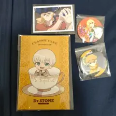 Dr.STONE 缶バッジ　羽京　龍水セット