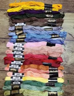 DMC　COSMO　OLYMPUS 刺繍糸 23色セット