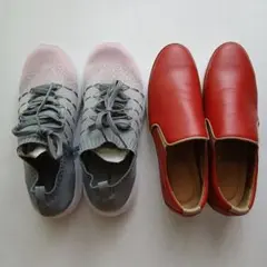 スニーカーとローファーのセット