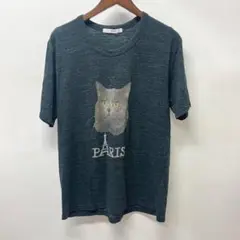 エフィレボル　猫　PARISプリントTシャツ