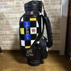 FILA GOLF チェック柄キャディバッグ