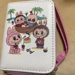Labubu ストラップ付き 財布