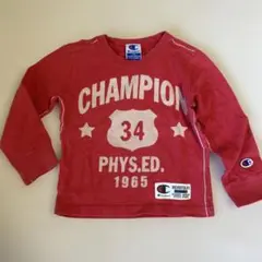 Champion 赤 Tシャツ 100cm