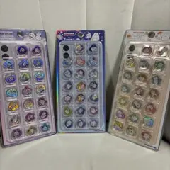 おはじきシール 3枚セット Kira☆Coro キラコロ