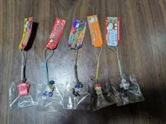 ⑥ご当地キティー ストラップ5個セット