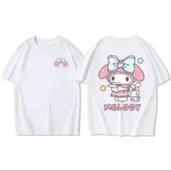 マイメロディー プリント XL Tシャツ 白