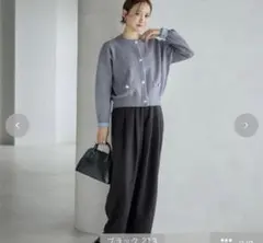 【11月14日削除】しまむら　田中里奈　新作　コクーンパンツ　ブラック