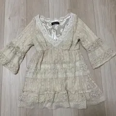 チュニック　レース
