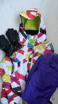 【3点セット】ROXY スノーボードウェア Mサイズ