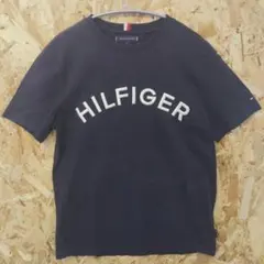 HILFIGER ブラック Tシャツ 半袖