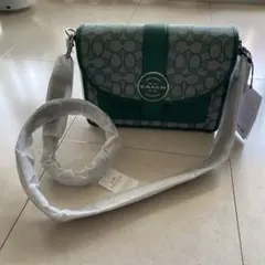 コーチ　ロニークロスボディジャカードシグネチャーバッグ