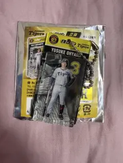 阪神タイガース ブリスター風キーホルダー 大山悠輔