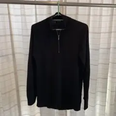 コムサイズムのジップアップセーター