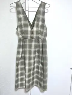axes femme チュニック ワンピース チェックのサムネイル