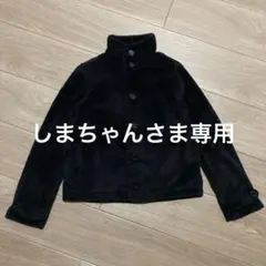 ＫＢＦ　ボアジャケット　アウター　ブラック　フリーサイズ