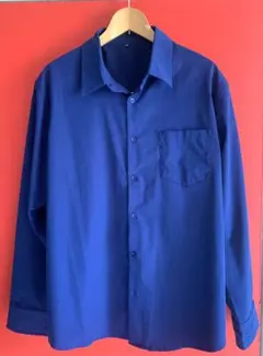 ネイビーブルー　 長袖シャツ LLサイズ　ワークマン