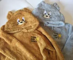 トムとジェリー フード付きパーカー 2色セット