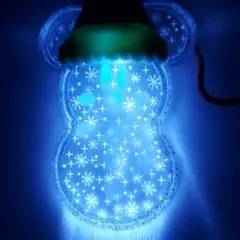 光る ペンダント ディズニー クリスマス ホワイト & ブルーライト 光る ペンダント ディズニー クリスマス ホワイト & ブルーライト