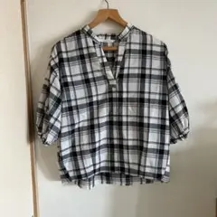 Lugnoncure チェック柄 シャツ