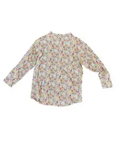 日本製 BEAMS BOY リバティ モックネック 7分袖