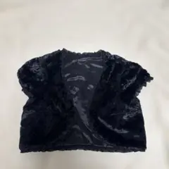 レストローズL'EST ROSE ファーボレロ ブラック 半袖のサムネイル