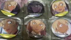 名探偵コナン 場面写トレーディング缶バッジ 安室透 降谷零 6点