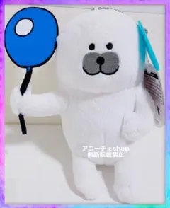 何かを掴んでないとどこかに飛んで行っちゃうアザラシ ぬいぐるみ