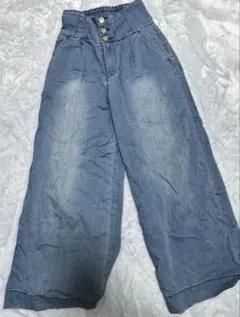 ハイウエストデニム