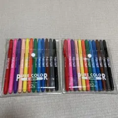 三菱鉛筆 PURE COLOR C-LAND 12色セット 2点のサムネイル