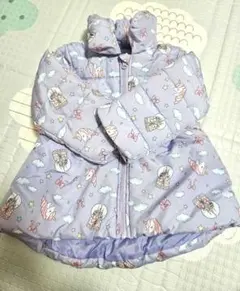 ユニコーン柄　ダウンジャケット