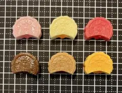 スタバ　クッキー　デコパーツ　6コセット