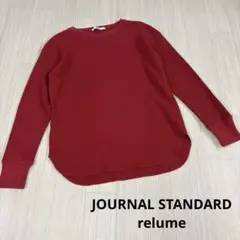 JOURNAL STANDARD relumeサーマル　ロンT フェード　レッド
