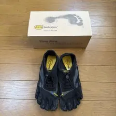 vibran ビブラムファイブフィンガーズ 五本指シューズ ブラック　24cmのサムネイル