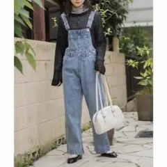 WEGO デニムオーバーオールのサムネイル