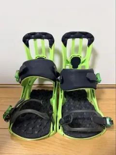 SALOMON スノーボード ビンディング 黄緑色