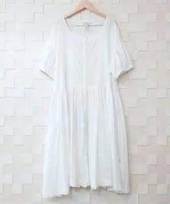 【as know as olaca】アズノゥアズオオラカ ピンタックギャザーopのサムネイル