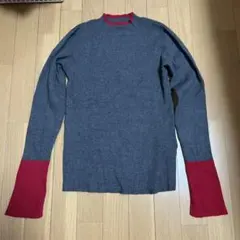 しまむら　美品♡リブニットエルサイズ