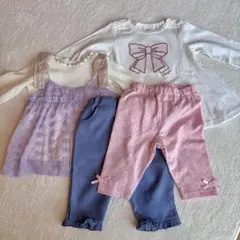 90サイズ　子供服　4点セットのサムネイル