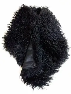 極美品　ヨウジヤマモト マフラー　ウール　YOHJIYAMAMOTO+NOIR br14878_2.jpg