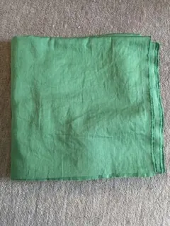 未使用 グリーン　コットンサテン　2m