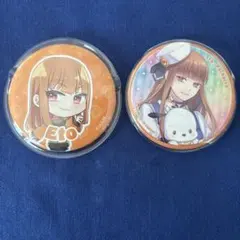 カラフルピーチ からぴち えとさん 缶バッジ セット