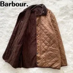 【バブアー】POLARQUILT JKT キルティングジャケット 中綿 ブラウン