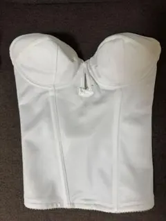 ホワイト コルセット ブライダルインナー　C70