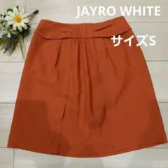 ジャイロホワイト　JAYRO white　膝丈スカート　スカート　紅色　綺麗めのサムネイル