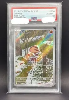 ポケモンカード ウリムー AR PSA10 {SV9 106/100}