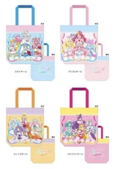 新品未開封　映画　プリキュアオールスターズF トートバッグ　4種